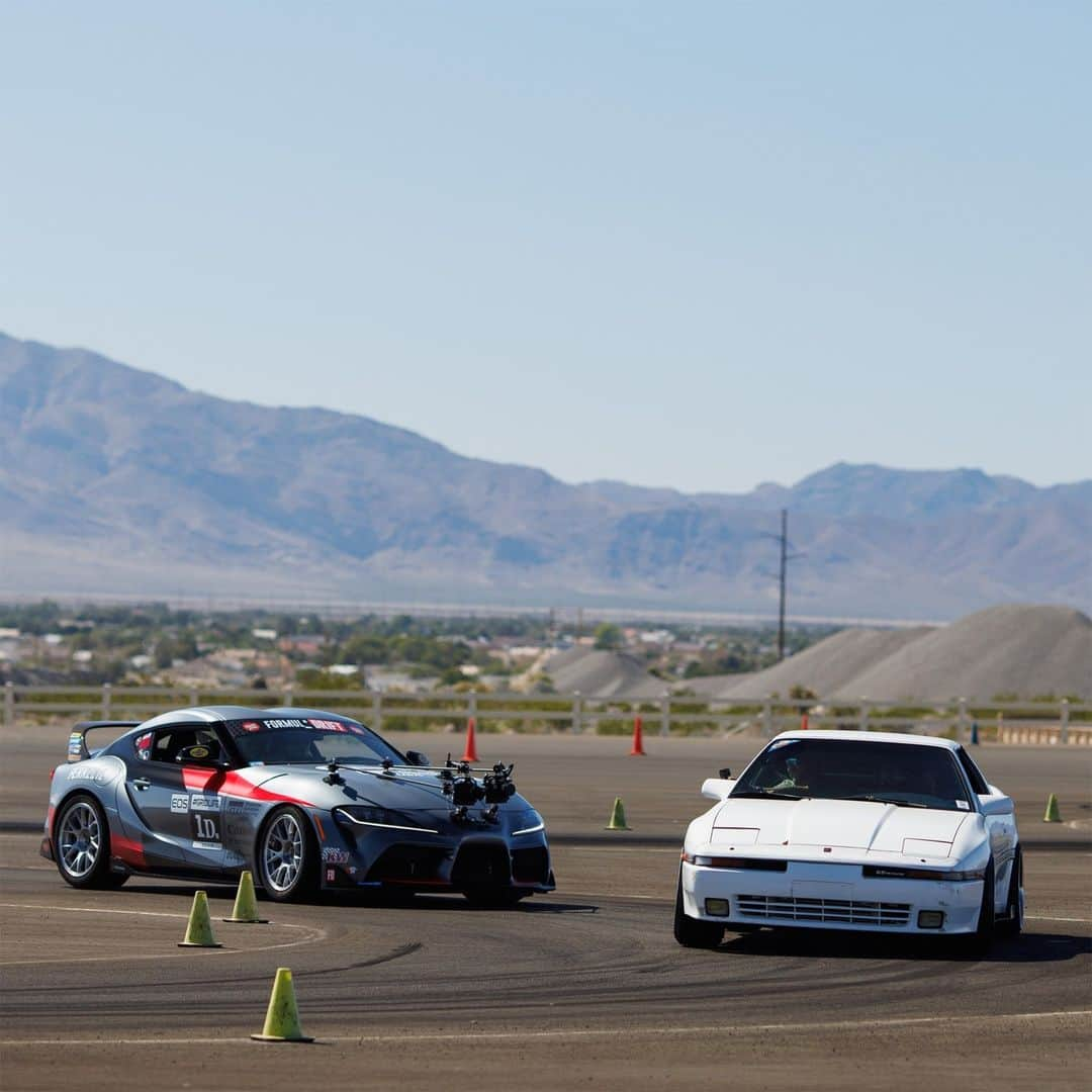 toyotausaさんのインスタグラム写真 - (toyotausaInstagram)「How about that ride in? Here's to another great year of @suprasinvegas, celebrating #Supra and the unmatched legacy of Toyota's driving lineage. 📸: @larry_chen_foto #GAZOORacing #LetsGoPlaces」10月25日 23時01分 - toyotausa