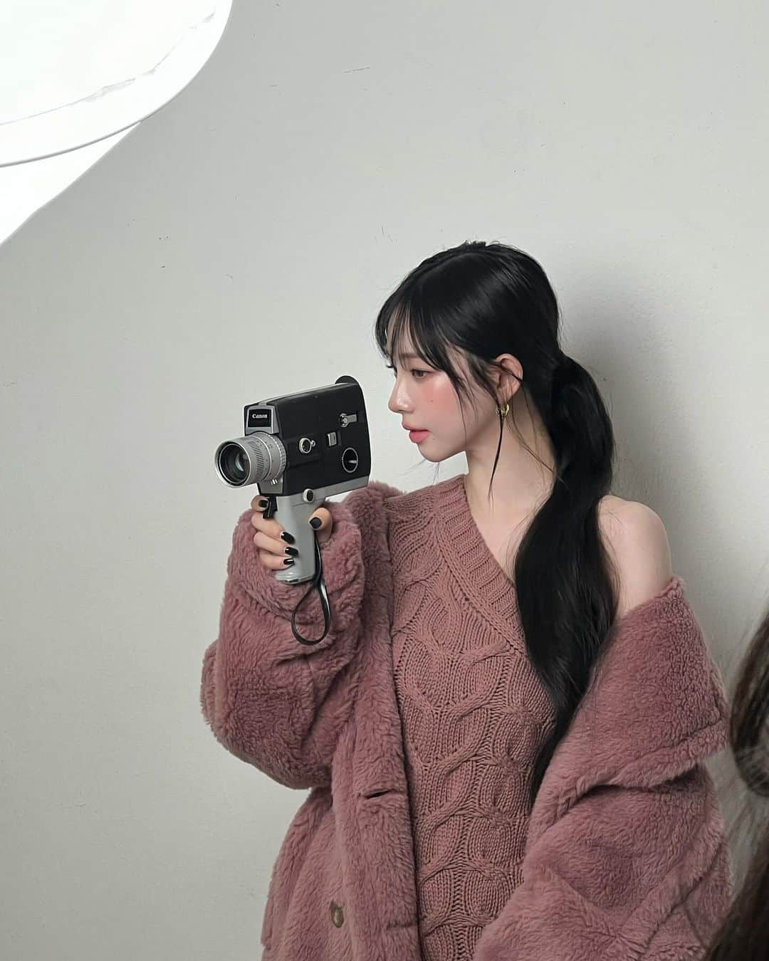 KARINAのインスタグラム：「뽀글할거야」