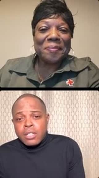 ネーブ・キャンベルのインスタグラム：「Comedian and philanthropist @JuniorSHMS of the Steve Harvey Morning Show joined us to talk more about his life, career and journey with sickle cell disease, and how we’re working together with his @KiersHope Foundation to increase blood donations for patients with sickle cell disease.   Tap on the link in our bio to learn more about Joined By Blood and how you can help us support patients with sickle cell disease. #JoinedByBlood #TeamUp4SickleCell #SickleCellDisease #SickleCell #SickleCellAwareness #SickleCellWarrior」