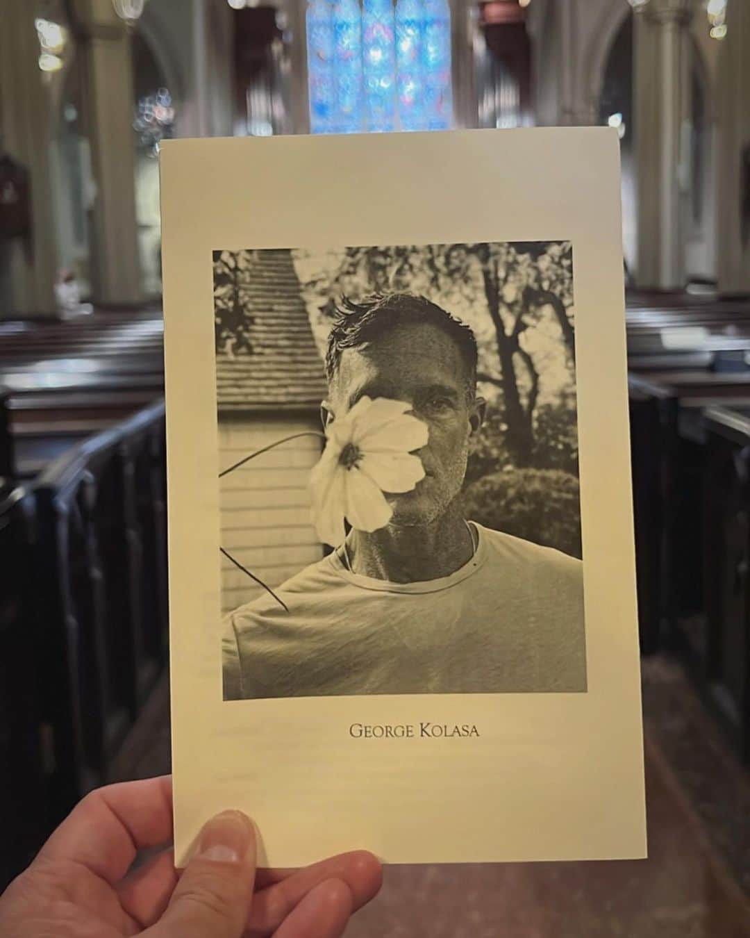 ティモウェイランドのインスタグラム：「🕊️ Last weekend, we celebrated the beautiful, inspiring life of our treasured friend & confidante @gkolasa who left us far too soon due to Multiform Glioblastoma (GBM) a rare brain cancer 🤍 Please consider financially supporting #TeamGeorgeKolasa as we get closer to our $1m goal to fund ongoing cancer research 🫶🏼 WeLY Georgie & @jtarq the soulmate the partnership the marriage that is the example we can all strive to follow 🙏🏼 and truly #FuckCancer」