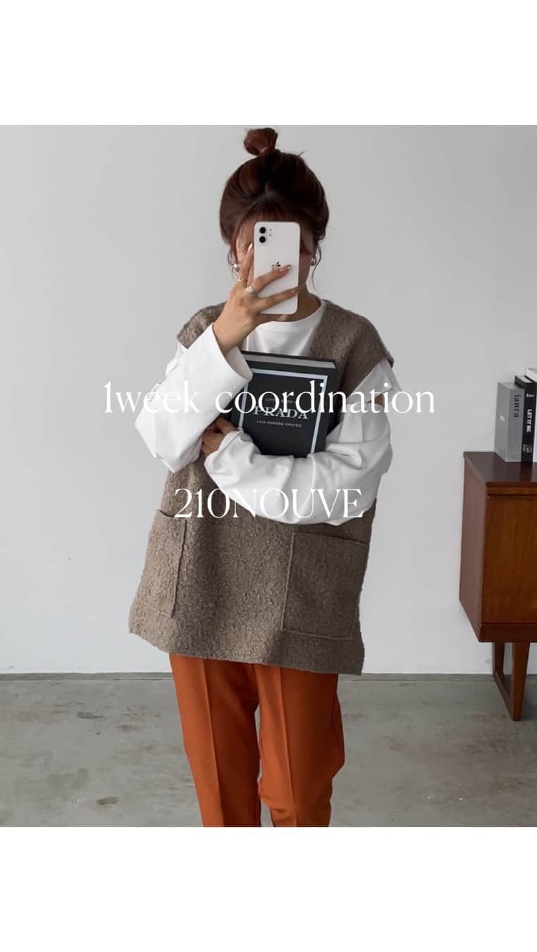 210nouve トゥージュヌーヴのインスタグラム：「NEW ITEM... 🏷  ➖➖➖➖➖➖➖➖➖➖➖　  #210nouve #トゥージュヌーヴ #210NOUVE #fasion #coordinate  #Autumn #カジュアル #大人コーデ#カジュアルコーデ  #トレンドファッション #プチプラ#プチプラコーデ #2023aw #新作 #ベスト #ベストコーデ #ニット #ニットコーデ ————————————————————— NEW  item入荷中 —————————————————————」