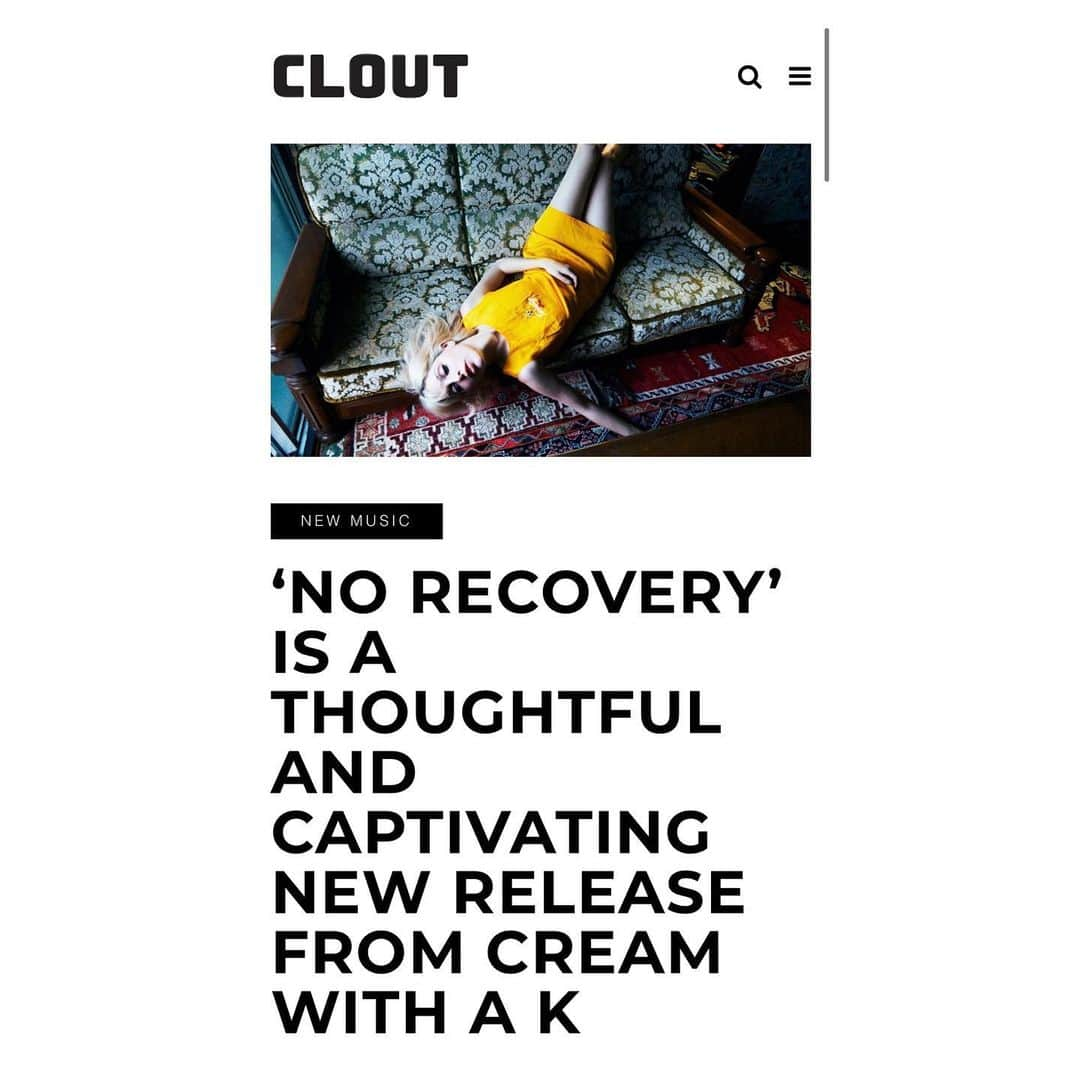 リアンヌさんのインスタグラム写真 - (リアンヌInstagram)「So I literally just got back to Tokyo for some business 👩‍💼 and…I’m currently on bus from the airport reading this really cool feature article that @realrealclout wrote about “No Recovery”.  It’s really insightful, sharp and beautifully written so I would really love for you to go check it out! (I will link it in my stories rn and I’ll also post it on my website once I’m settled back in) thanks so much Clout! I’m grateful for the support and kind words from people that really ”get” the music🐭💪  Photography by @masaakisasaki_  Clothes by @_____310yaiya_」10月26日 9時38分 - cream_with_a_k