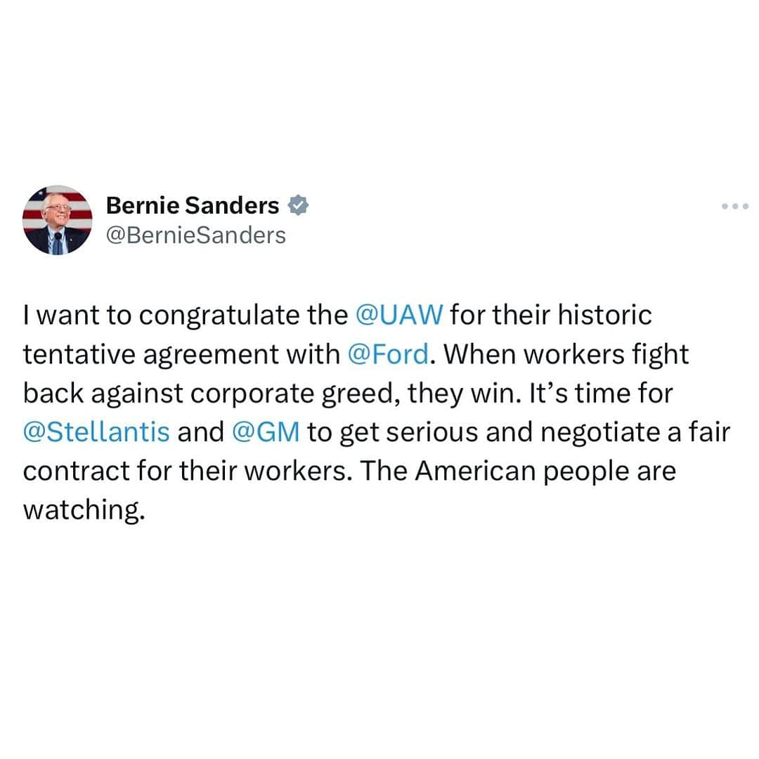 バーニー・サンダースさんのインスタグラム写真 - (バーニー・サンダースInstagram)10月26日 9時38分 - berniesanders