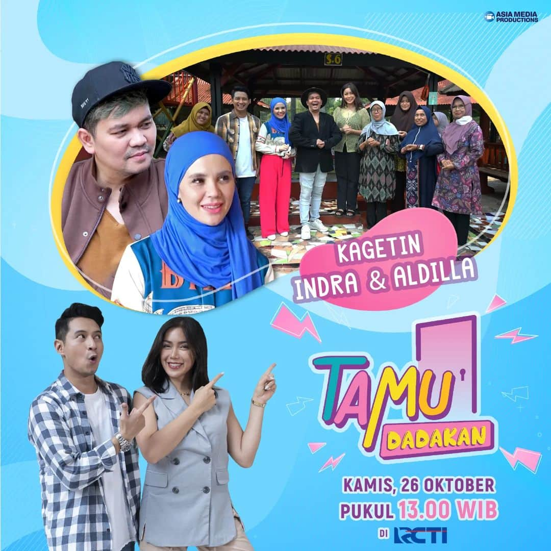 ジェシカ・イスカンダルのインスタグラム：「Jangan sampe ketinggalan episode hari ini guys buat ikutin kuisnya, karna jawabannya ada di tayangan🥳🫶‼️   Ngobrol bareng @indrabekti dan @dhila_dafbel hanya di Tamu Dadakan Hari ini, Pukul 13.00 WIB di RCTI  #asiamediaproductions #tamudadakanrcti #rcti #indrabekti #kuisberhadiah #kuisinstagram #kuisgratis #kuisindonesia #kuisonline #kuisindo #giveawayindo #giveawaytime」