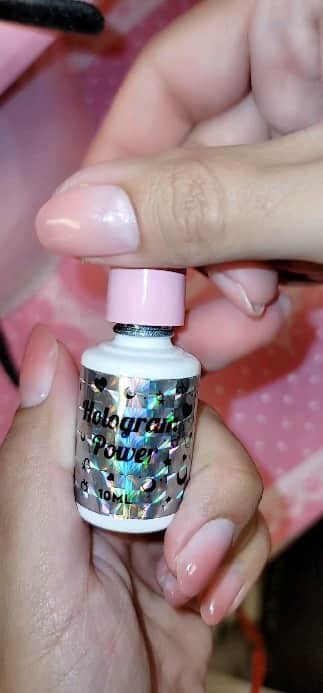 Max Estradaのインスタグラム：「Enailcouture.com Hologram power gel is magic in a bottle,  vegan Hypoallergenic and hema free! Made in the USA  Enailcouture.com new black label 123go nails,  the next level full coverage pre made gel nails,  15 sizes from 00 to 13. Thin cuticle area and thicker tip for the perfect look and pre etched so no extra steps ! Made in the usa #nailsnailsnails #nails #nailsdesign #nailart #nails #nailsart #fyp」