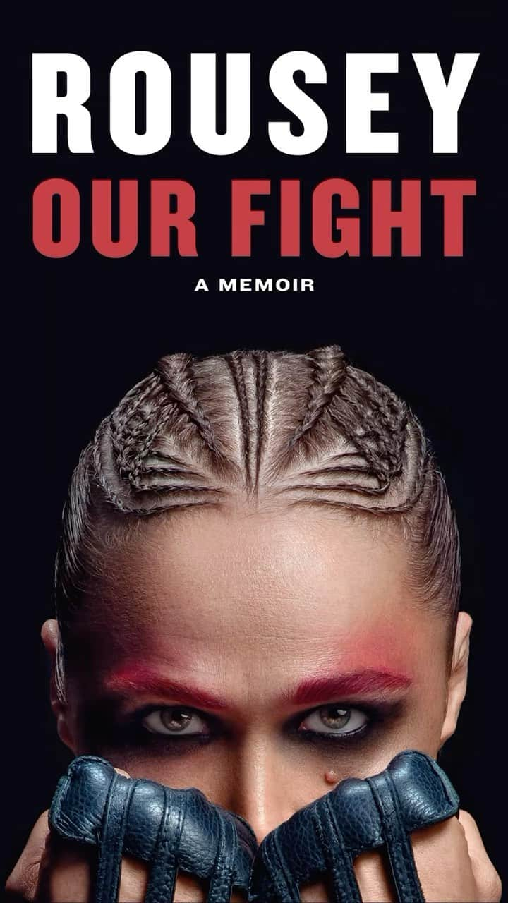 ロンダ・ラウジーのインスタグラム：「Check the link in bio to preorder my memoir “Our Fight” dropping this April. I’ve be silent the last few years because there was more to say than could ever be relayed in an interview. Our Fight is everything I’ve wished I could fit into a headline but just couldn’t. My story in my words. All the answers I needed years to give succinctly. Why I left UFC, the WWE, my journey to be a mother, my personal war with public perception and everything in between. Our fight is about how we’ve fought each other, but even more what we’ve fought for together. Our wins, our losses, and what’s worth fighting for.」