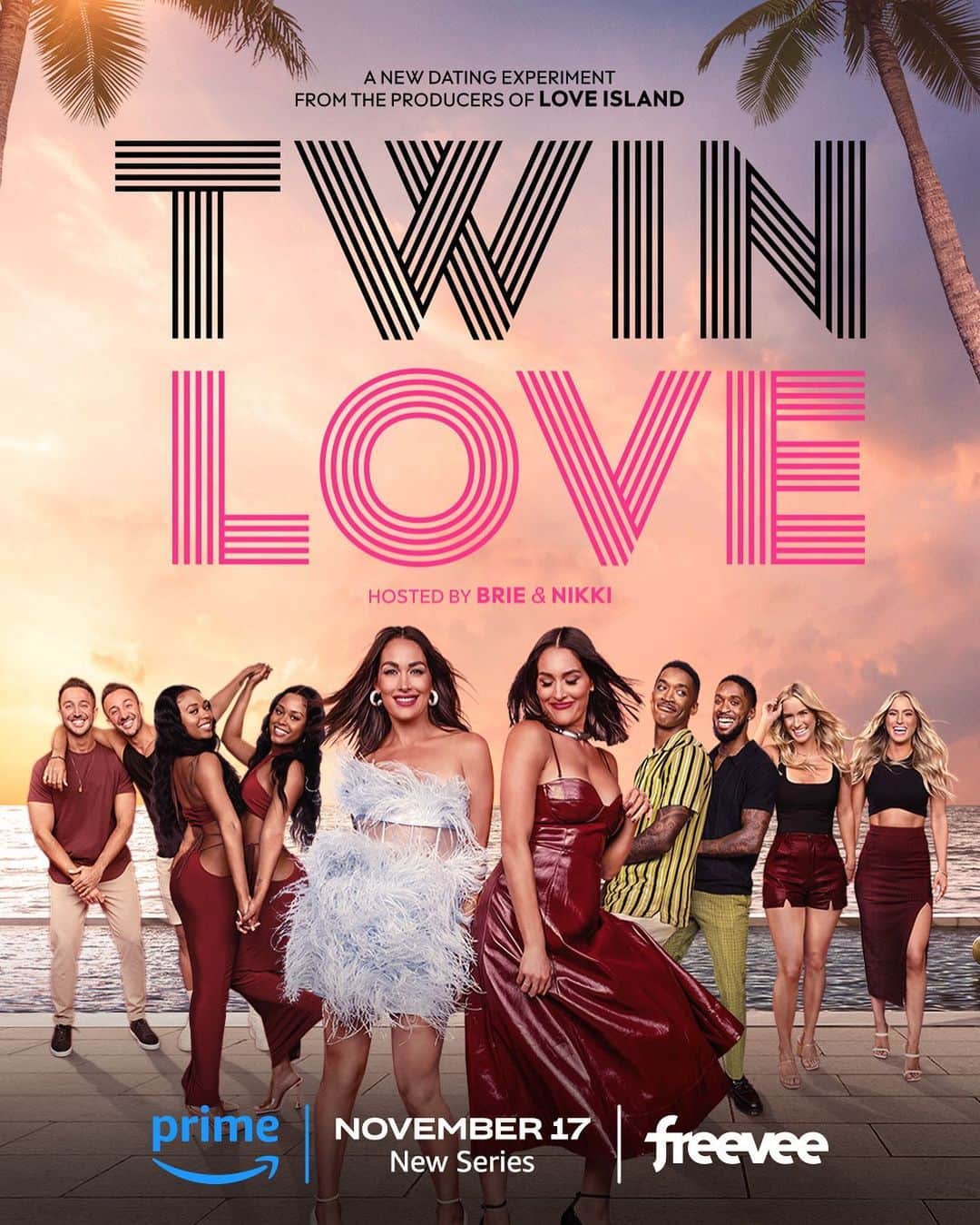 Amazon Videoさんのインスタグラム写真 - (Amazon VideoInstagram)「Love on the double 👯Twin Love, a new dating experiment from the producers of Love Island, arrives November 17.」10月26日 1時59分 - primevideo