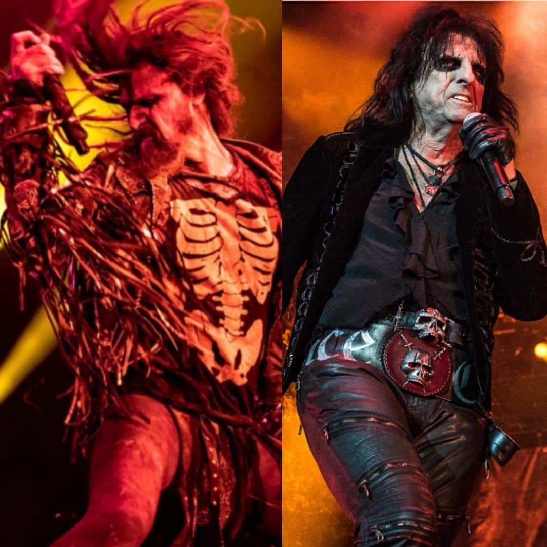 ロブ・ゾンビさんのインスタグラム写真 - (ロブ・ゾンビInstagram)「Tonight ! At the  Yaamava Hotel and Casino @yaamava in Highland, CA! 🎃 THE GRUESOME TWOSOME! ☠️ #robzombie #alicecooper」10月26日 2時20分 - robzombieofficial