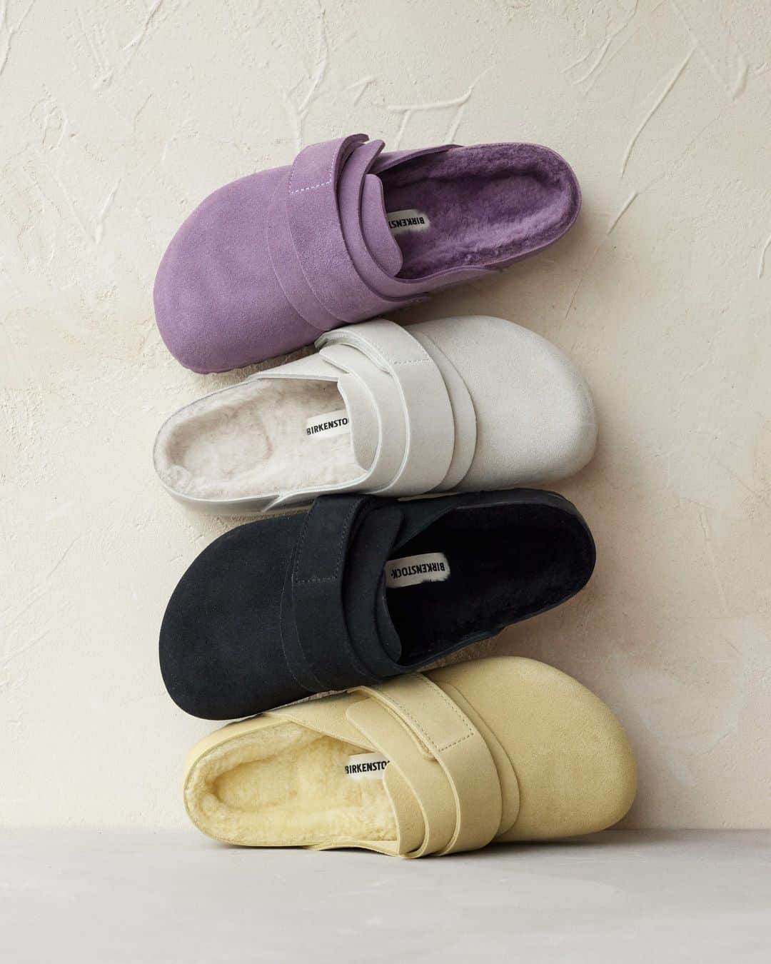 MATCHESFASHION.COMのインスタグラム：「Made for moments of comfort, and then some ☁️  @Birkenstock1774 x @Teklafabrics’ limited-edition collection is available now.」