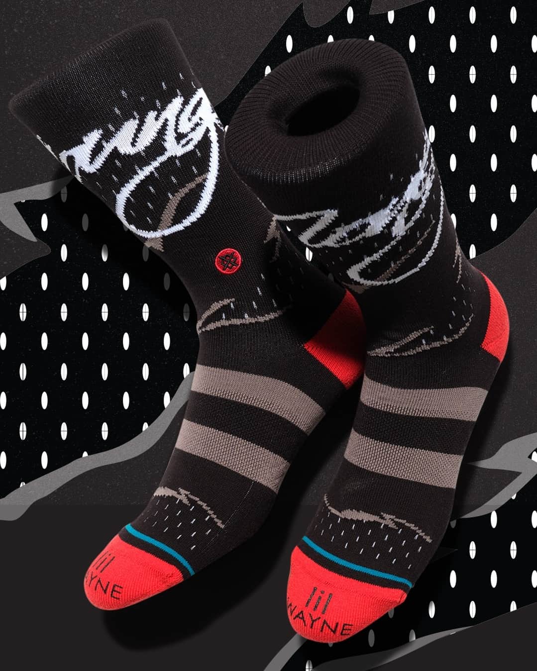 Stanceのインスタグラム：「Unlock your inner Mister Carter. 🔓  Young Money Cash Money Billionaires are here with a new range of Lil Wayne x Stance.  Shop our latest drops in our link in bio.  #stitcheddifferent #stancesocks」