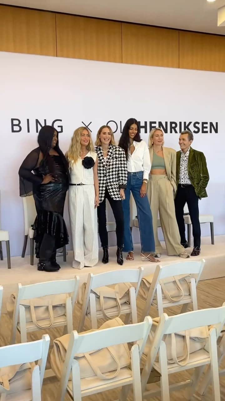 ウラヘンリクセンのインスタグラム：「✨ RECAP ✨ of our @aninebingofficial X Ole Henriksen event from last week in LA where we hosted a panel on Scandinavian skincare, style and wellness! Head to our YouTube channel now for the full conversation 🧡💫」