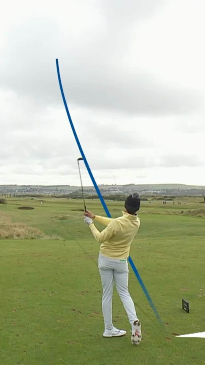 チョン・インジのインスタグラム：「These NCAA golfers were striping the ball during the St Andrews Links Collegiate! Bright future for the game of golf.  📹: @golfchannel」