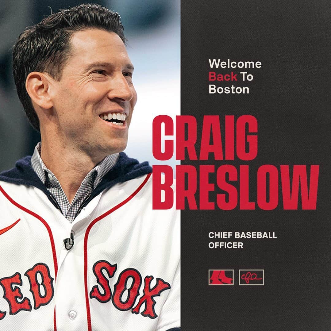 ボストン・レッドソックスさんのインスタグラム写真 - (ボストン・レッドソックスInstagram)「Welcome back, Craig!」10月26日 5時04分 - redsox