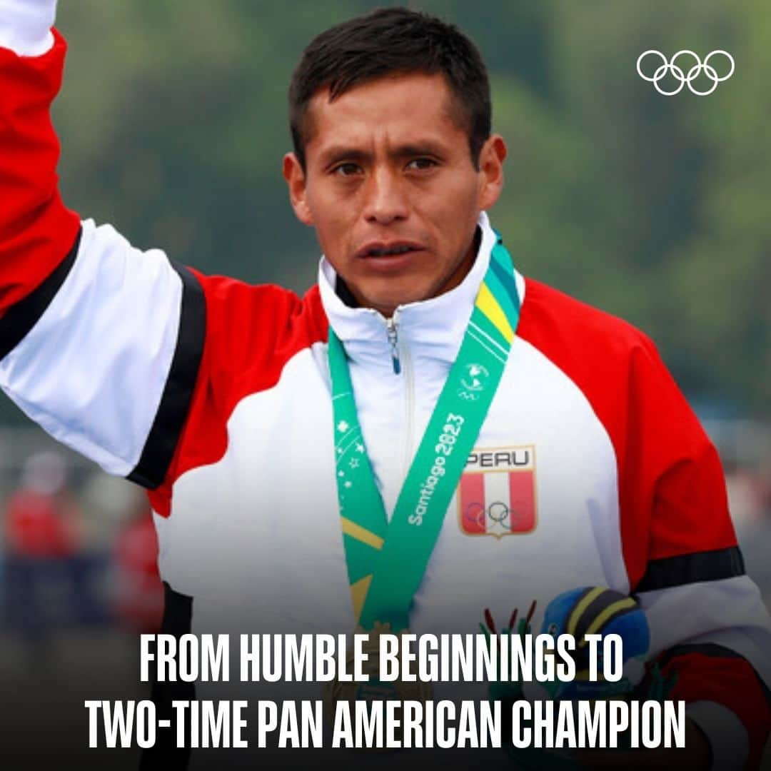 オリンピックのインスタグラム：「When he was just 11 years old, Cristhian Pacheco 🇵🇪 was cleaning cars to support his eight siblings and parents.   Fast-forward 19 years, and he's a two-time Pan American champion. 💪  Swipe to read his story!  #RoadToParis2024 | #OlympicQualifiers | #Santiago2023」