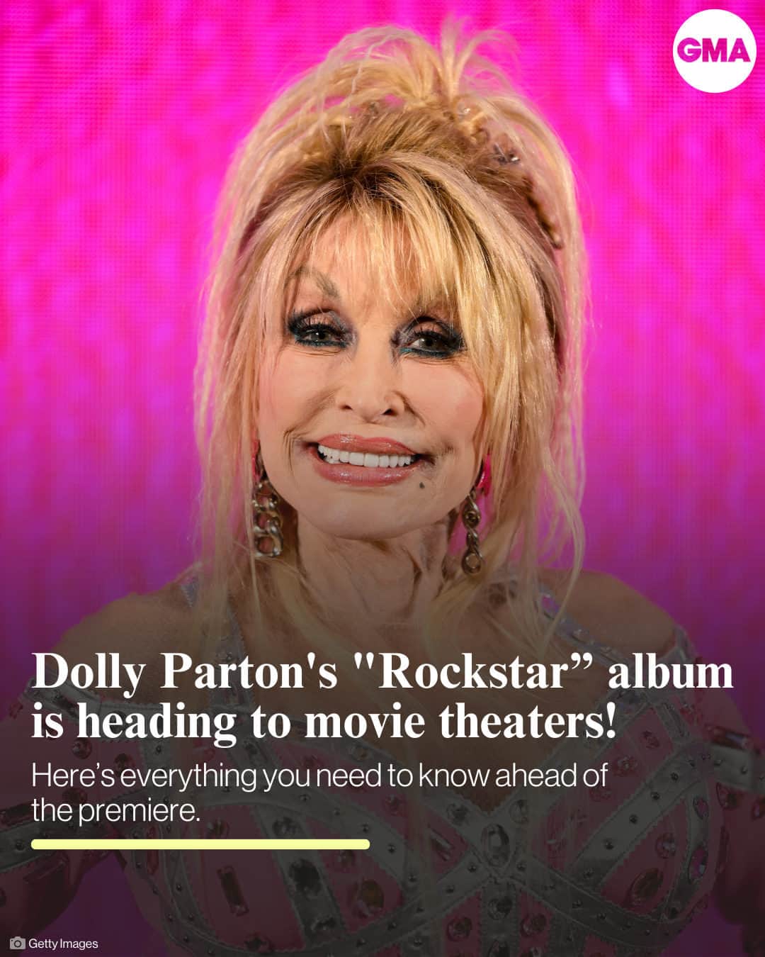 Good Morning Americaさんのインスタグラム写真 - (Good Morning AmericaInstagram)「To celebrate the release of her highly-anticipated "Rockstar" album next month, @dollyparton announced that she will throw a first-listen fan event in movie theaters and cinemas worldwide on Nov. 15, and select encores on Nov. 16!   MORE details at our link in bio.」10月26日 5時40分 - goodmorningamerica
