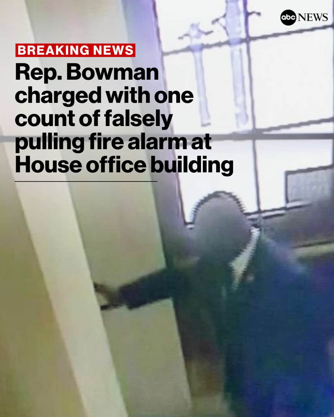 ABC Newsさんのインスタグラム写真 - (ABC NewsInstagram)「Rep. Jamaal Bowman has been charged with falsely pulling a fire alarm before a House spending bill last month, according to court records. More at link in bio.」10月26日 6時12分 - abcnews