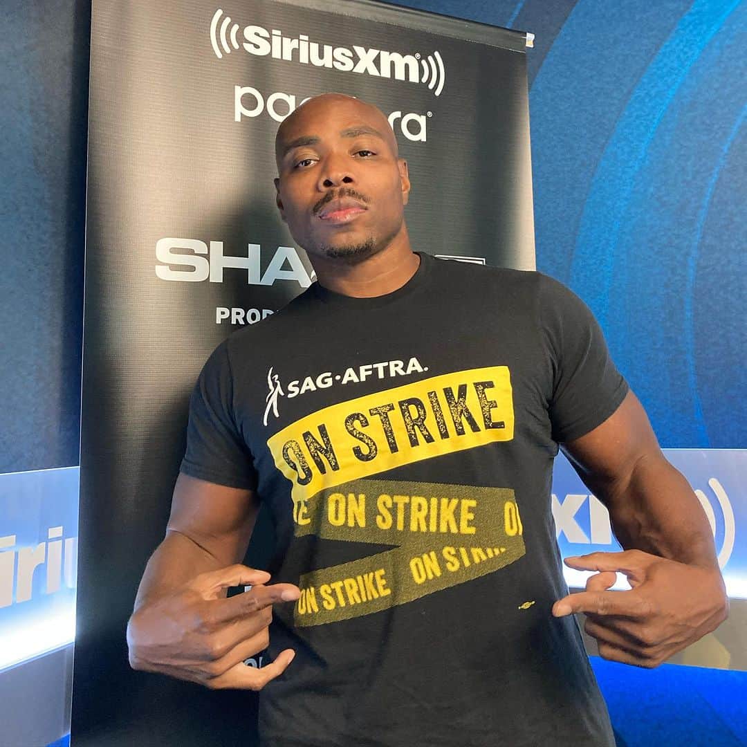 ページ・ケネディのインスタグラム：「We got @pagekennedy coming on to chop it up w/ @threemorejude live on the #AllOutShow on #Shade45 next! 📱888-742-3345 📱」