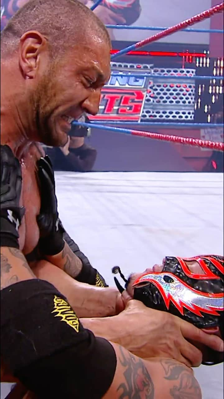 WWEのインスタグラム：「@davebautista absolutely LOST IT on this day in 2009!」