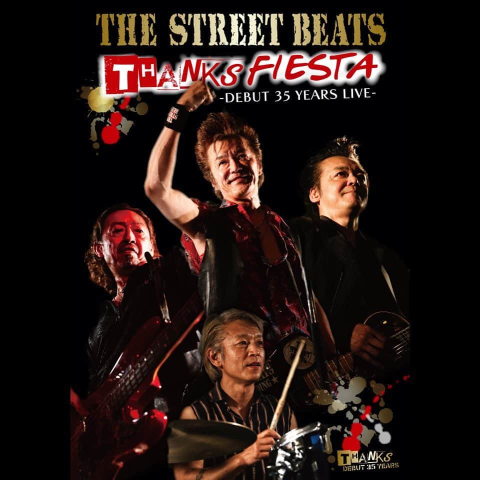 THE STREET BEATS（ザ・ストリート・ビーツ）さんのインスタグラム写真 - (THE STREET BEATS（ザ・ストリート・ビーツ）Instagram)「. ■オフィシャルサイト OKI’S DIARY #808 2023.10.25UP!  　横浜・千葉セットリストUP!  ■OKI復活!!秋のツアー!!今週末は10.28姫路ベータ、10.29京都ミューズ!!ご来場お待ちしてます!!  ■DEBUT 35 YEARS TOUR｜BEST WISHES 2023 各地豪華なオープニングゲスト決定!!HPでご確認下さい!! 前売￥4500発売中!! 10.28(土)姫路 Beta ＊配信あり 10.29(日)京都 MUSE 11.04(土)仙台 CLUB JUNK BOX 11.05(日)盛岡 GLOBE 11.11(土)豊橋 club KNOT ＊配信あり 11.12(日)神戸 太陽と虎 11.23(木祝)広島 SECOND CRUTCH 11.25(土)福岡 DRUM SON 12.02(土)名古屋 RAD SEVEN ＊配信あり 12.03(日)大阪 Music Club JANUS ★デビュー35周年YEAR FINAL★ 12.10(日)東京 新宿LOFT ＊配信あり 全公演｜前売￥4500発売中 当日￥5000　配信￥3000（10.21横浜配信中。購入はHPで!）  ■デビュー35周年ライブDVD & CD『THANKS FIESTA』、ライブ会場にてNEWツアーグッズと共に発売中!!HPにて通販も受付中!!  ★NEW DVD『THANKS FIESTA -DEBUT 35 YEARS LIVE-』 ￥5000 ★NEW CD『THANKS FIESTA -DEBUT 35 YEARS LIVE-』 ￥3000 ★NEW[BEST WISHES]ツアーTシャツ黒　￥3500 （黒 / S、M、L、XL） ★NEW[BEST WISHES]ツアーTシャツ赤　￥3500 （赤 / S、M、L、XL） ★NEW[BEATSロゴ]トートバッグ　各￥2500  (黒、ナチュラル、ピンク、ターコイズ / 37㎝×36㎝×11㎝) ★NEW[BEATSロゴ]リストバンド　各￥1000 (黒、白、赤、黄)  【口座名 / NEOVISION】 【口座番号 / 00180-8-655394】 ■価格は全て税込です。商品代金に返送手数料をプラスしてお払い込み下さい。 返送手数料は1点￥500、2点以上は￥1000です。 ■通販は【郵便振替】にて受け付けます。 郵便局備え付けの青い払込取扱票 (「電信」ではなく「通常払込」のもの)を使用し、 【通信欄】に希望商品名、数量（サイズ指定や色指定をお忘れなく）、 【ご依頼人】の欄に郵便番号、住所、氏名、電話番号を 丁寧にご明記のうえ【商品代金合計＋返送手数料】をお払い込み下さい。 商品1万円以上ご購入で直筆サインプレゼント!!詳細はHPでご確認下さい!!  #thestreetbeats  #ストリートビーツ  #strongstyle  #captainhook  #dontturnaway」10月26日 7時00分 - thestreetbeats_official