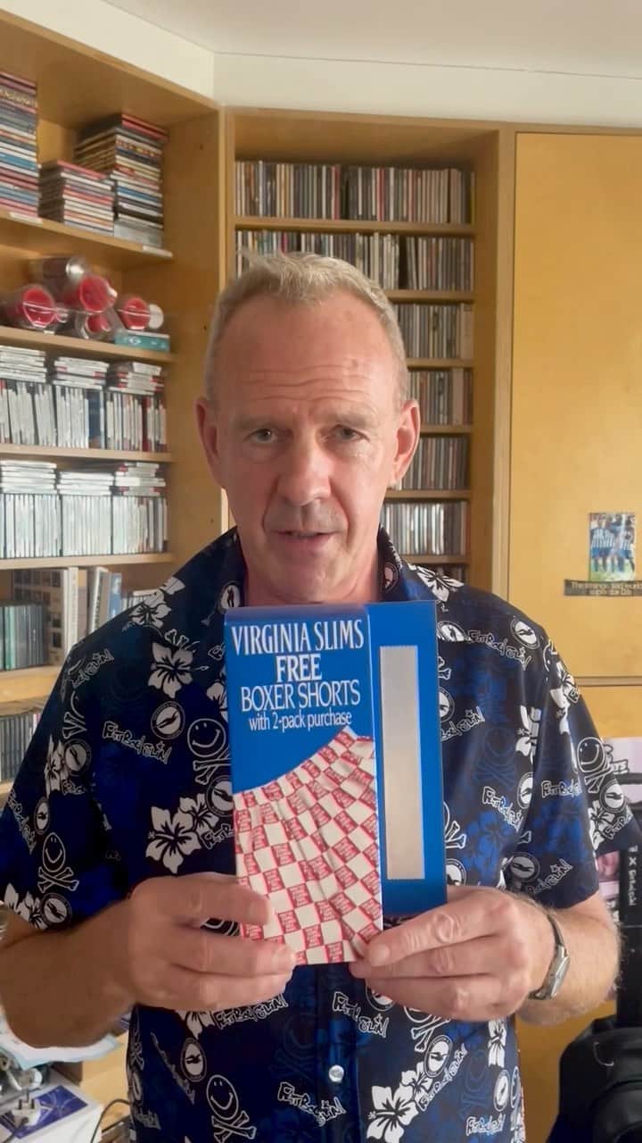 FatboySlimのインスタグラム：「Did you know that the album title “You’ve Come A Long Way, Baby” had everything to do with boxer shorts?  @skintrecordsuk @thedropdigital」