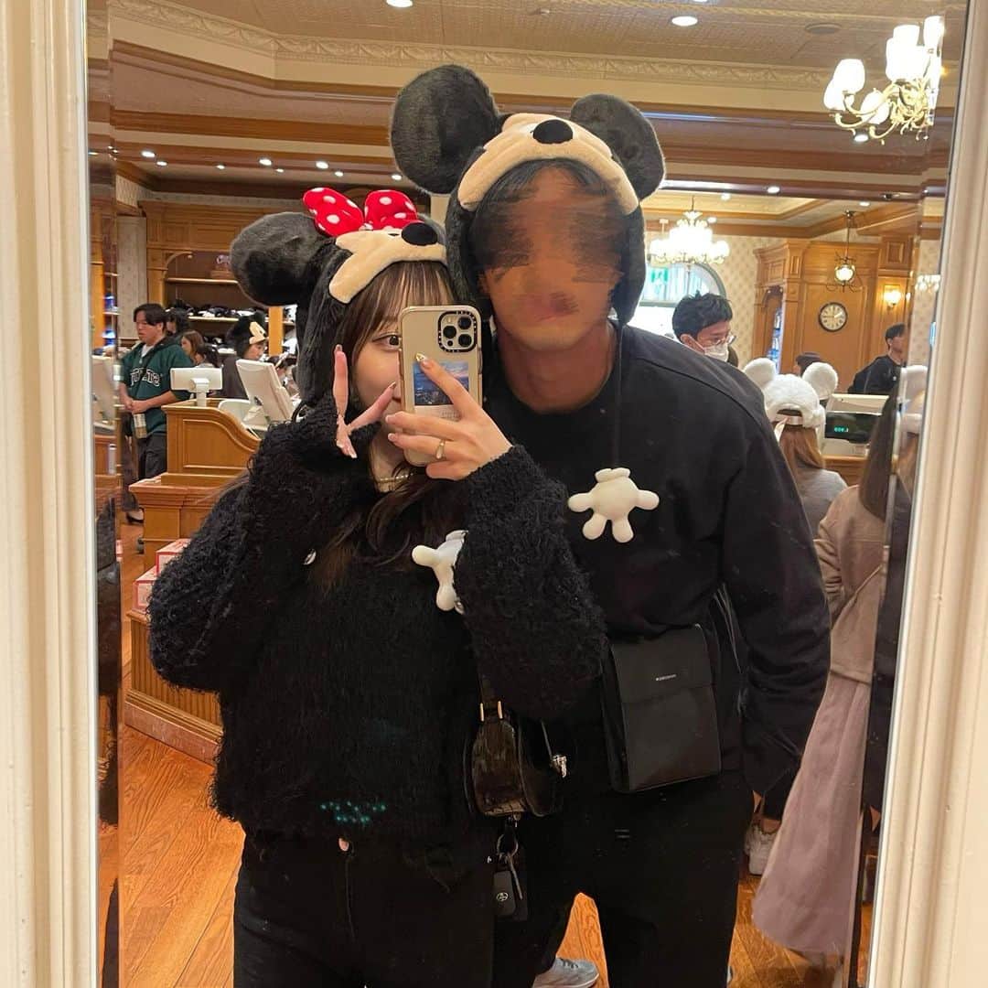 蘂のインスタグラム：「ディズニー🐭♡」