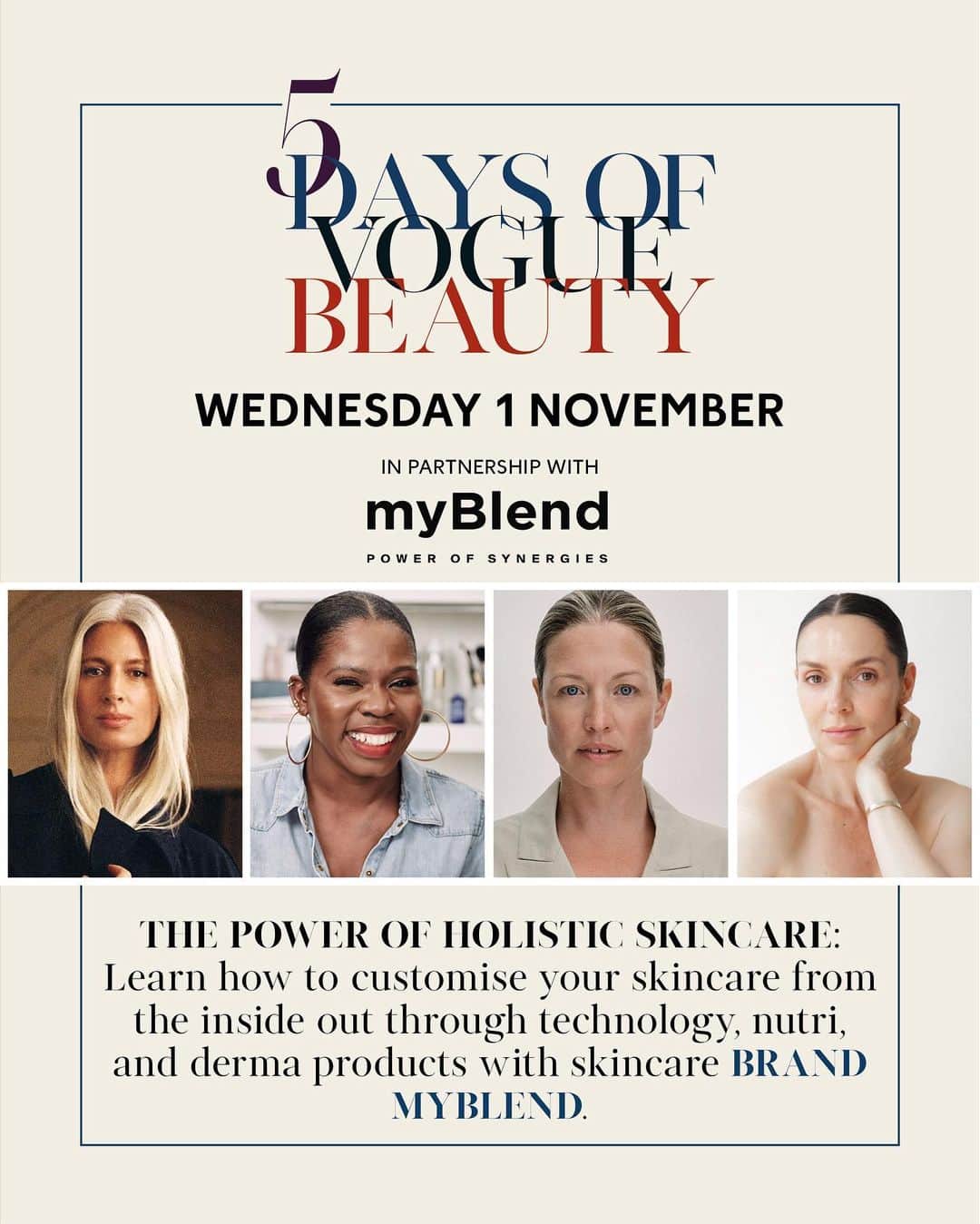 British Vogueさんのインスタグラム写真 - (British VogueInstagram)「#BritishVogue’s #5DaysOfVogue Beauty is back for its final outing at Vogue House in London. This weekend, Vogue’s beauty team is joined by experts from @SharkBeautyUK, @ByTerryOfficial,  @KikoMilano, @MyBlend, @Ule.Beauty and @DrunkElephant for a series of panels and masterclasses. Hit the link in bio to check out the full schedule.」10月26日 19時00分 - britishvogue