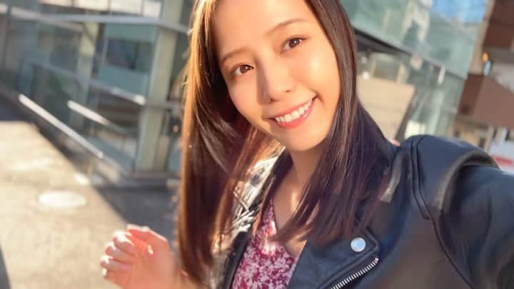 綱島恵里香のインスタグラム：「髪の毛綺麗にしてもらった✨✨ありがとうございました😊 るんるんです！自分の機嫌は自分でとる♡」