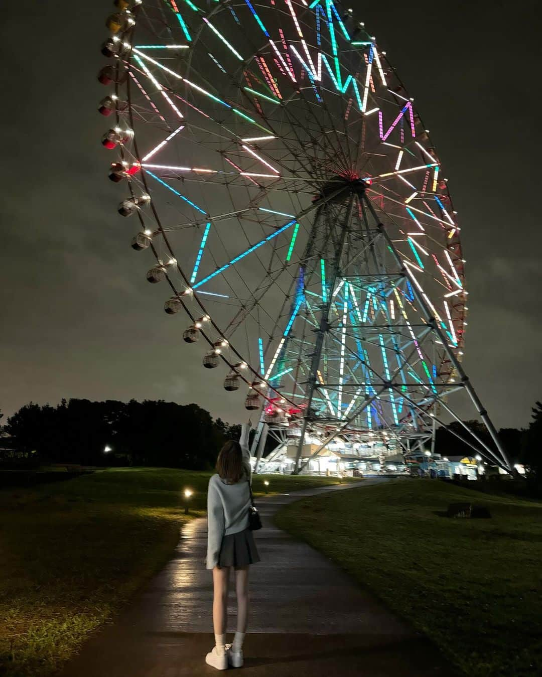 高本彩花のインスタグラム：「🎡  #高本彩花 #ayacherigram」