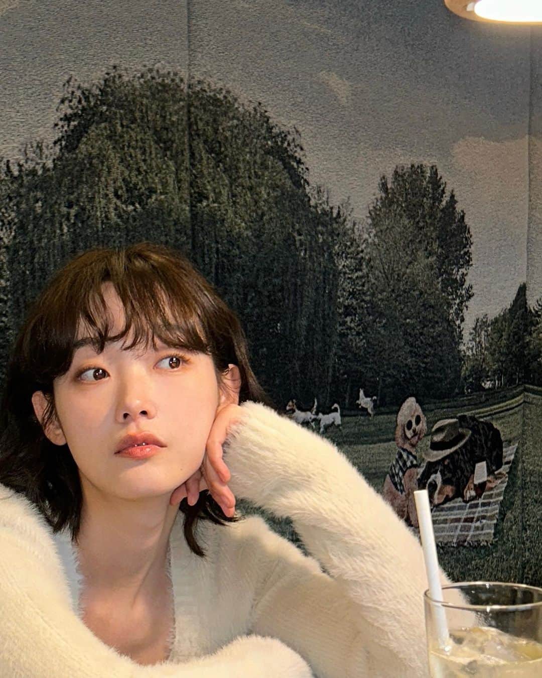 イ・ユミさんのインスタグラム写真 - (イ・ユミInstagram)「복슬복슬 파인레몬에이드💛」10月26日 19時15分 - leeyoum262