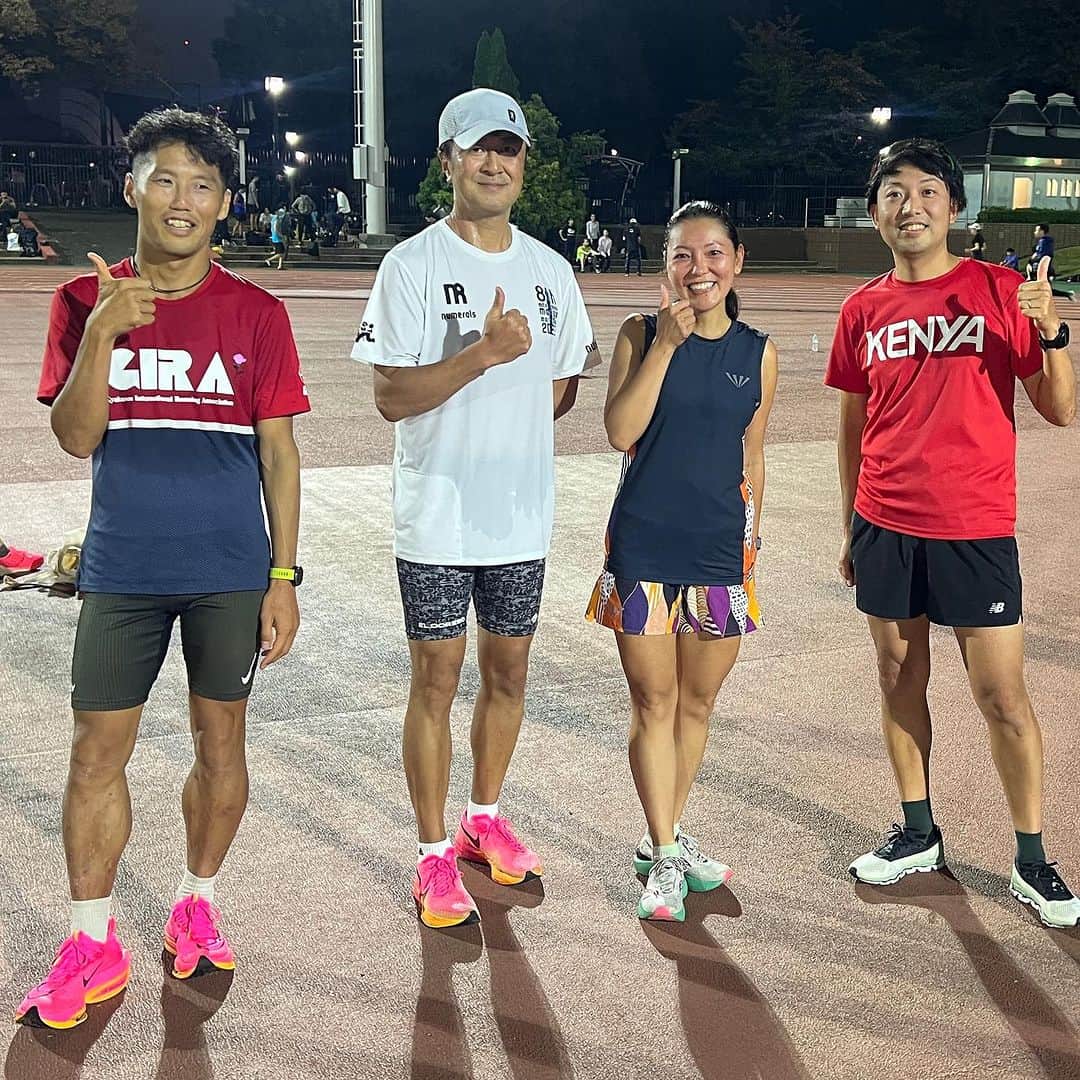 run+さんのインスタグラム写真 - (run+Instagram)「#サイラス練 3000m 2000m 1000m ちょっと背伸びして4: ...