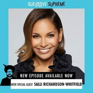 クエストラブのインスタグラム：「New @qls ALERT! Man…… the first of a series of incredible in person interviews from Los Angeles with director/actress/producer & overall badass #SalliRichardsonWhitfield (@sallirichwhit) (Posse/Low Down Dirty Shame/Antwone Fisher/I Am Legend/Black Dynamite is her acting cannon & Winning Time/The Gilded Age/The Chi/Dear White People/Luke Cage/Blackish/etc for directing)——whew!   Here I think she somehow decided to mentor me & uh welp YUP!  enjoy folks!  #QuestloveSupreme」