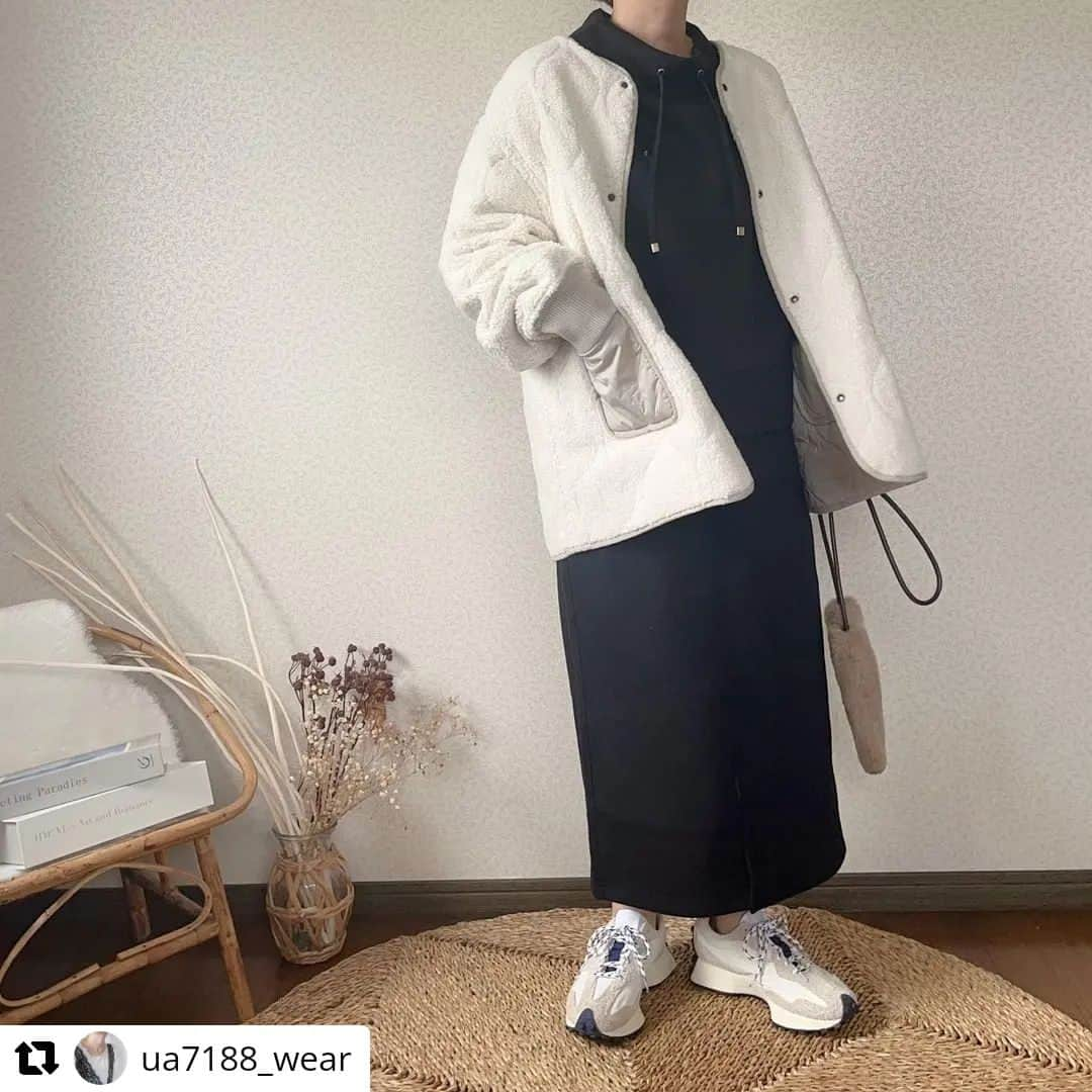 ikkaさんのインスタグラム写真 - (ikkaInstagram)「@ua7188_wearさん♡ 素敵な投稿ありがとうございます🤗  #Repost @ua7188_wear with @let.repost  • • • • • • 𓂃𓍯  ー @ikka_official ー ▶︎ 【雑誌InRed11月号掲載】【撥水】2WAYボアキルトブルゾン 裏表、2wayで着用できます◡̈⃝︎ ボアとキルトで気分で変えれるのが嬉しい✧︎*。 軽くてあったかいです.ᐟ.ᐟ チェックしてみてくださいねー( ˘͈ ᵕ ˘͈ )  #pr  ──────────.  #ikka #セットアップ　#タイトスカート #リバーシブルジャケット　#2way #zozotown #mamagirl  #ママコーデ #コーデ  #fashion  #大人カジュアル #秋ファッション　#秋カラー　#秋コーデ」10月26日 13時20分 - ikka_official