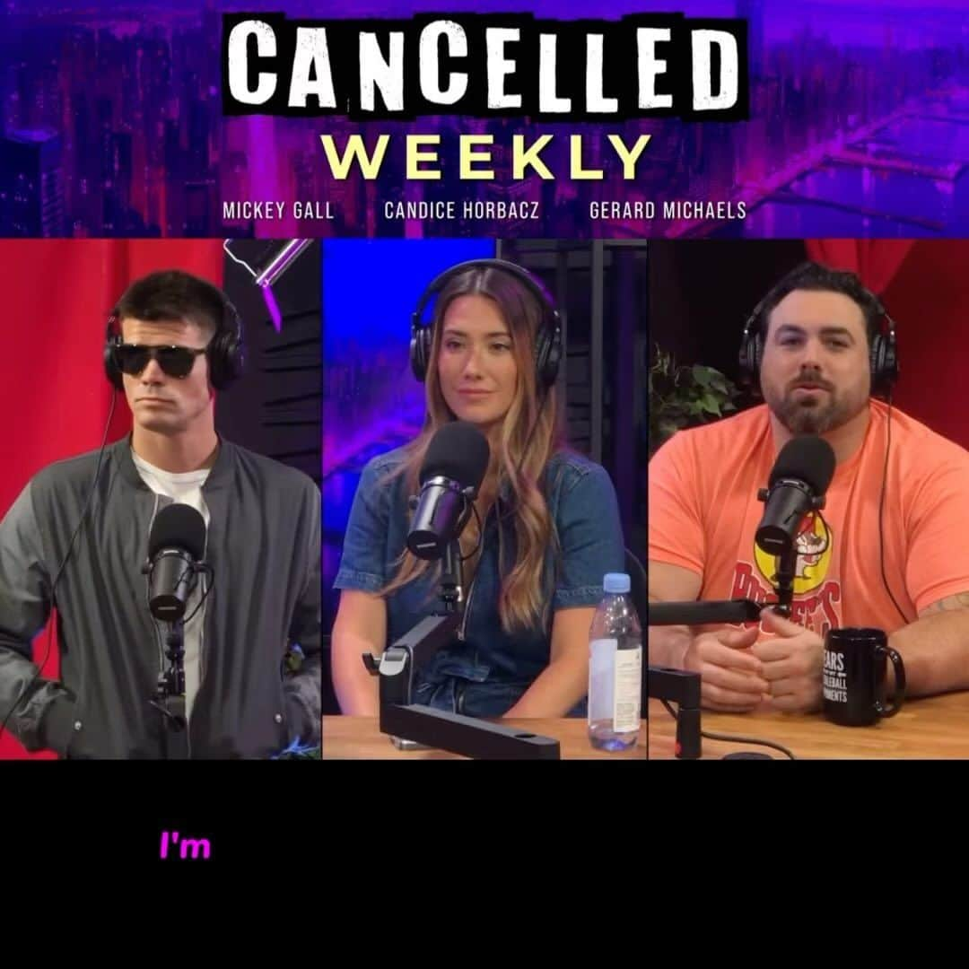 Eva Loviaのインスタグラム：「paying for you to see this because 10 minute (one segment) sample of @cancelledweekly because we’re very proud of this show and what it stands for.  Cancelled weekly encourages debate and discourse with hosts @candicehorbacz @mickeygall & @gerarddgaf discussing the most viral videos and controversial topics of the day —from clips submitted by people like you! It’s serious, it’s silly, it’s funny and it’s informative.  Give it a chance & you’ll love it.  And if you do.. please subscribe, leave a comment and share it with a friend so we can help fearless discussion make a comeback! New episodes every Wednesday!」