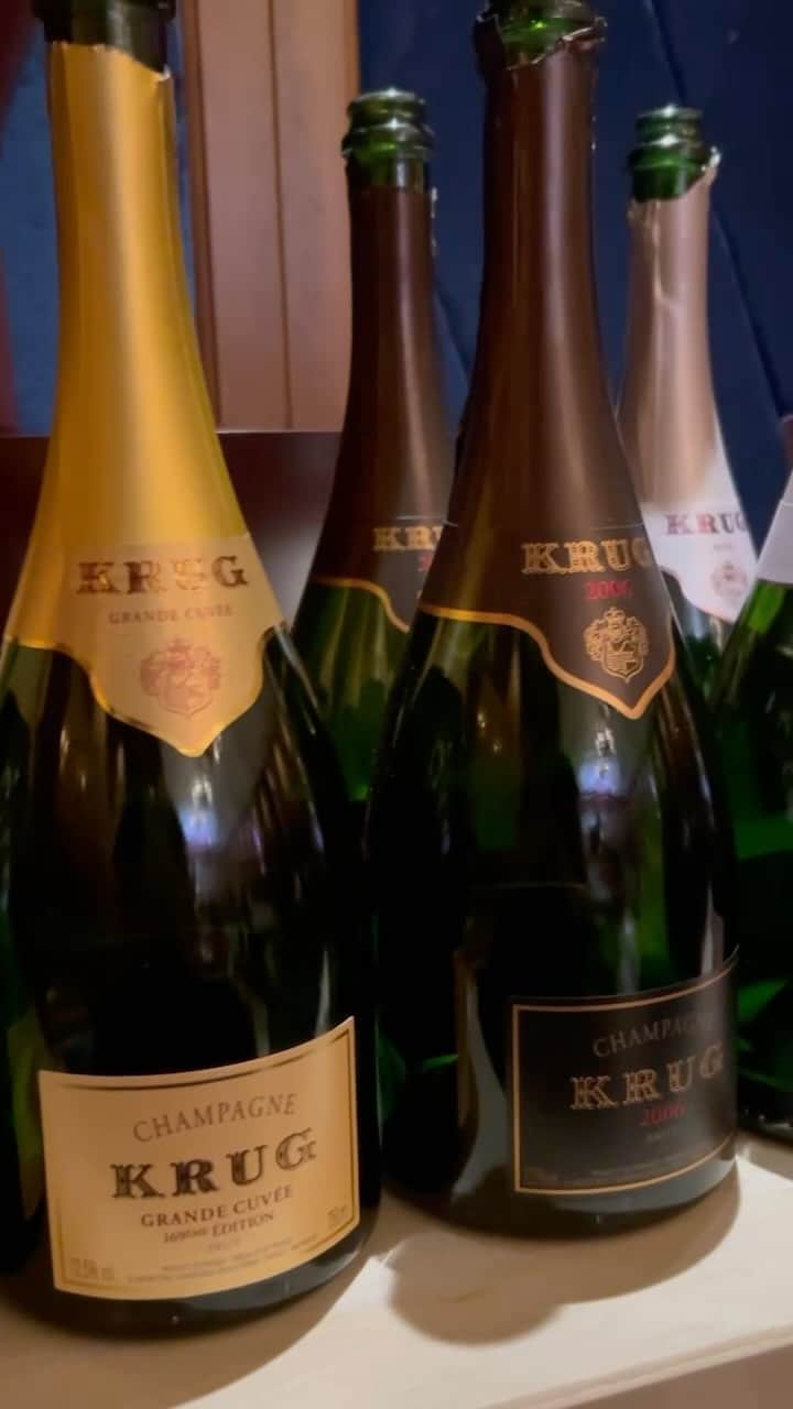 枝並千花のインスタグラム：「🍾Krug×Music🎶」