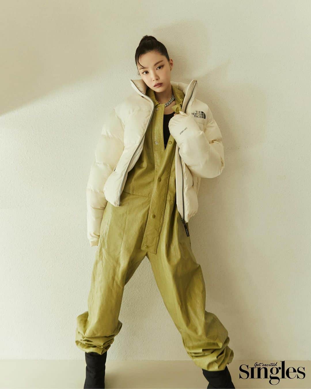 ソン・ナウンのインスタグラム：「@singlesmagazine @thenorthface @thenorthface_kr」