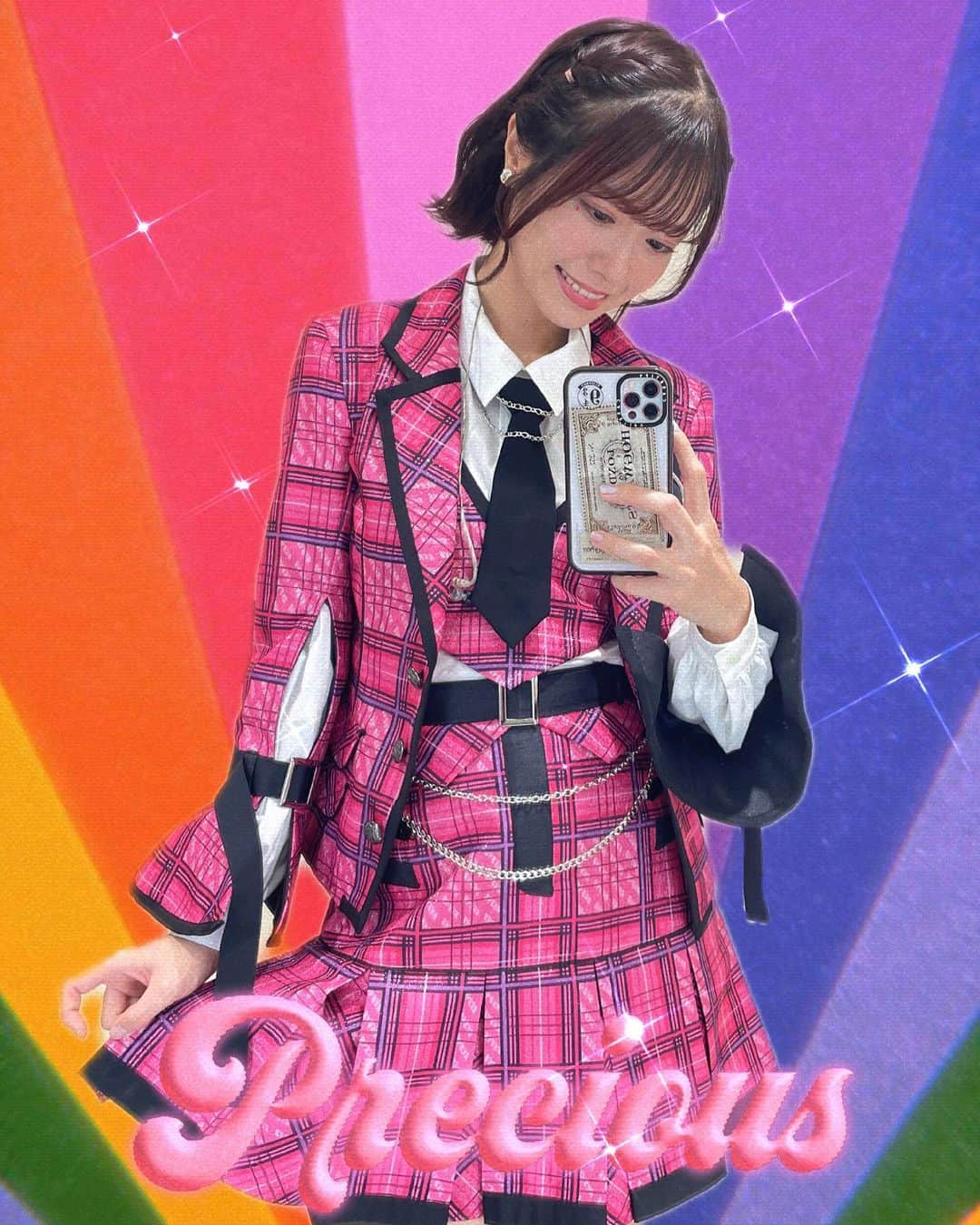 小田えりなのインスタグラム：「武道館で作っていただいた新衣装とても可愛い、まさにprecious🥲🌟  #AKB48 #オサレカンパニー さん」
