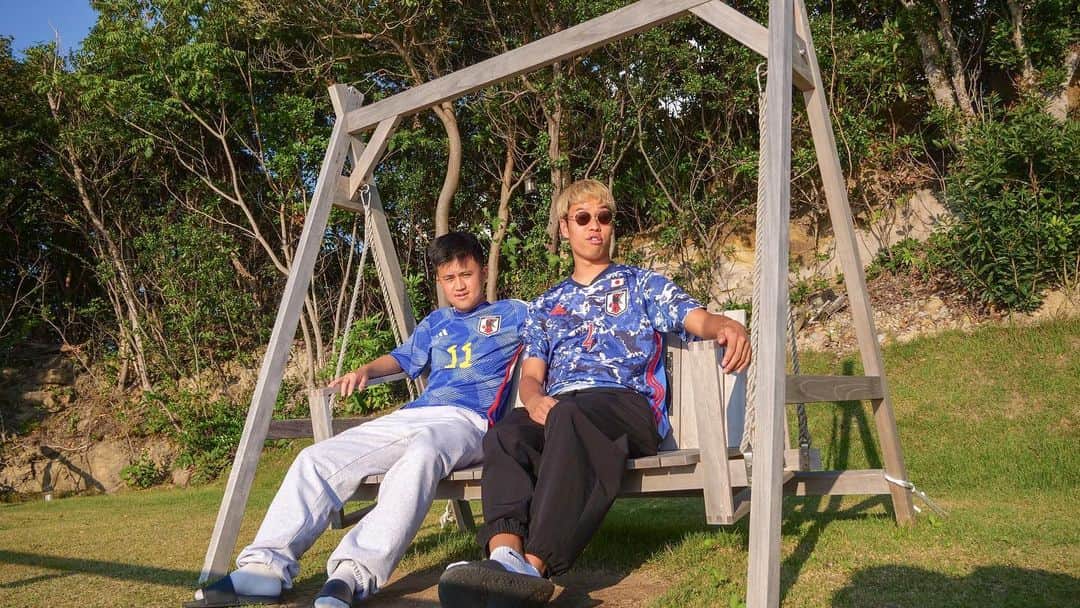 ウンパルンパのインスタグラム：「. . 本田さんと記者さんと記事君と旅行に行ってきたんご。  めーーーちゃ楽しかった！  和歌山さいこおおお！  @an.eland」