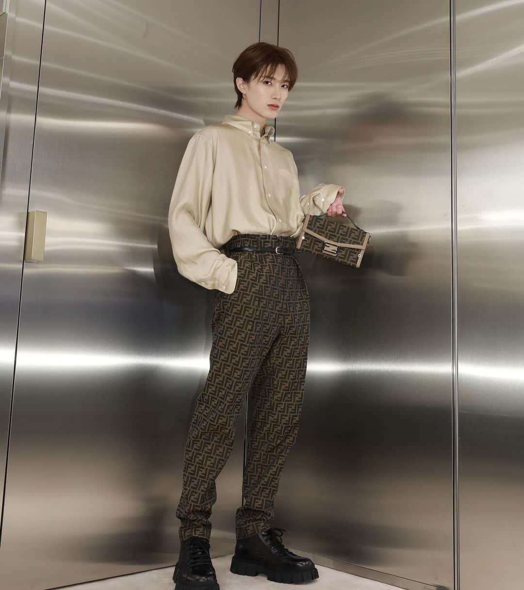 山中柔太朗さんのインスタグラム写真 - (山中柔太朗Instagram)「さんぱちFENDI様  @sanohayato_milk   @fendi #PR #fendi」10月26日 17時51分 - jyutaro_milk