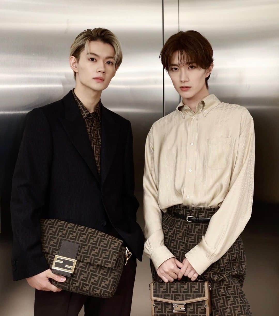 のインスタグラム：「さんぱちFENDI様  @sanohayato_milk   @fendi #PR #fendi」