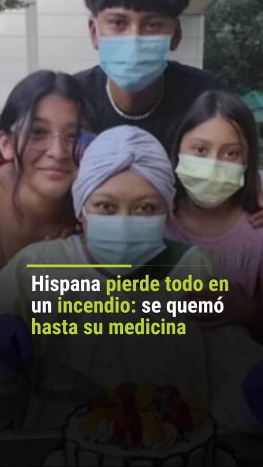 Primer Impactoのインスタグラム：「➡️ Hispana lo pierde todo en un incendio: aunque logró salir y mantener a su familia a salvo, las llamas consumieron hasta sus medicinas para tratar el cáncer que padece.  Reporta @salduran  📺 Más en Primer Impacto a las 5pm/ 4C de lunes a viernes por @univision」
