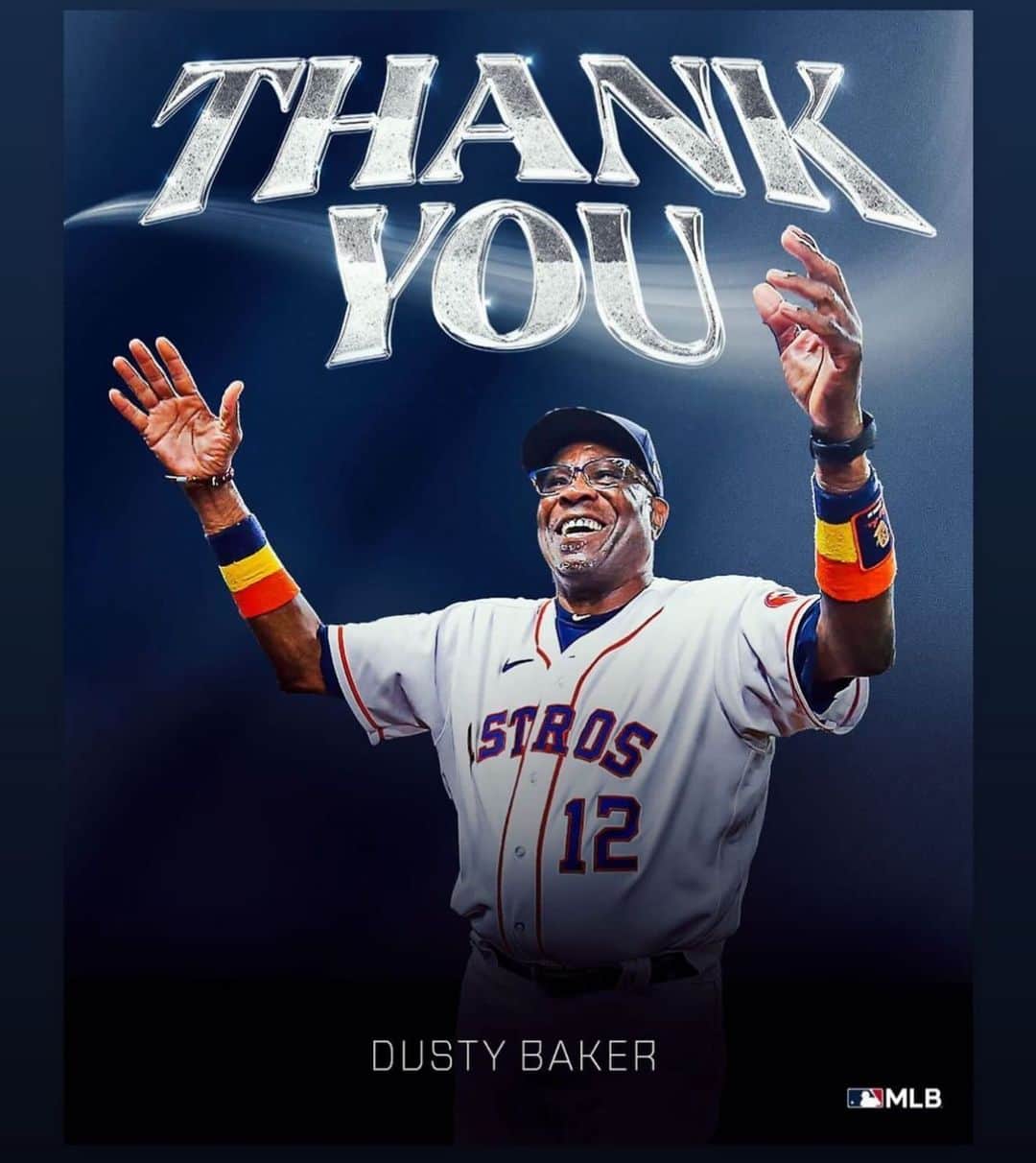 ハウィー・ケンドリックのインスタグラム：「Shout out to one of the greatest to ever coach the game. Truly honored that I had the opportunity to play under Dusty. The game won’t be the same without you in it. Happy Retirement!!」
