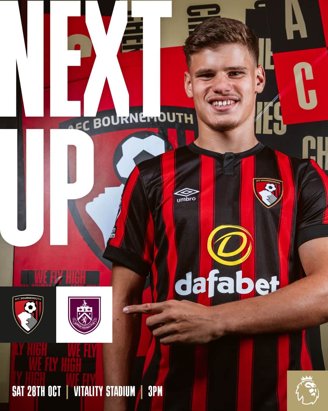 AFCボーンマスのインスタグラム：「Looking to bounce back on Saturday 👊」