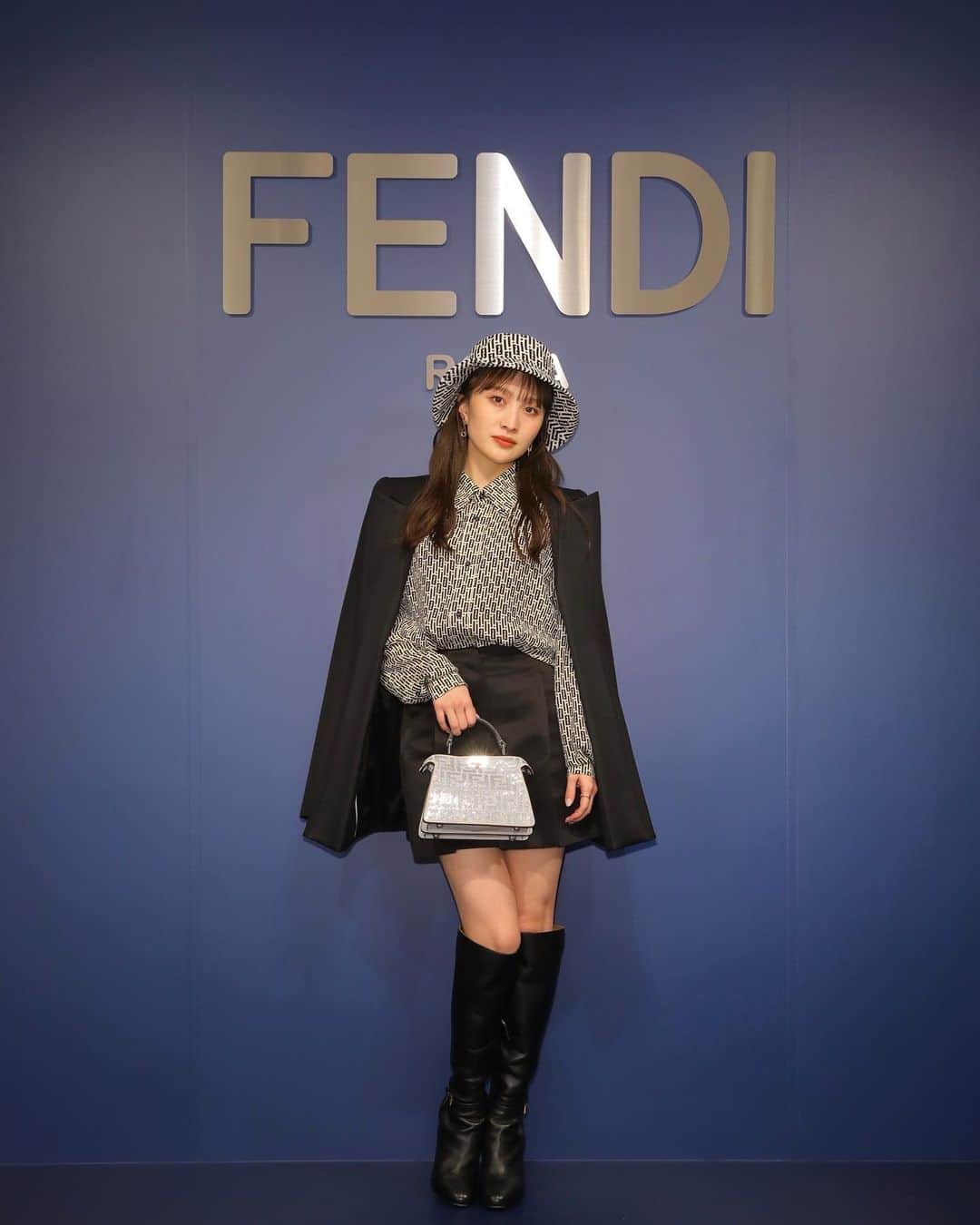 百田夏菜子さんのインスタグラム写真 - (百田夏菜子Instagram)「FENDI 2023 Winter Collection  @fendi と共に冬隣を感じられるとても贅沢な時間でした❄️♡   #FENDI  #FendiWinter  #PR」10月26日 19時55分 - kanakomomota_official