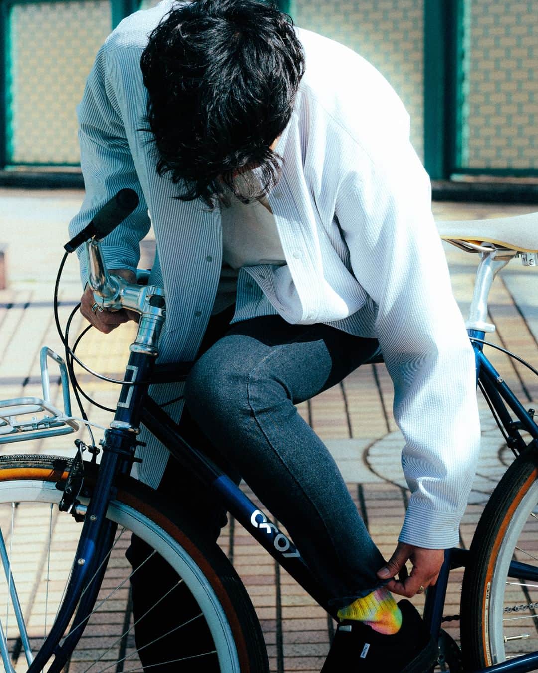 narifuri_japanのインスタグラム：「NFLE-05：narifuri×Lee Cycle Skinny Denim Pants  stretch」