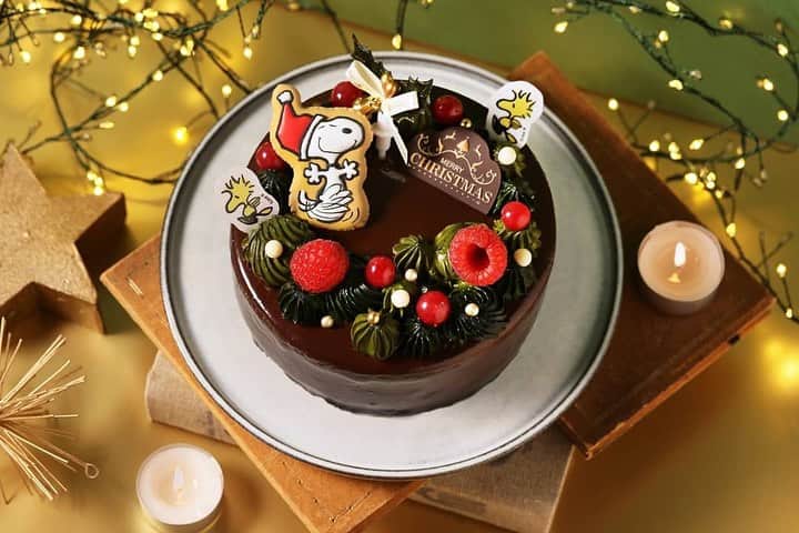 ピーナッツ カフェのインスタグラム：「coming soon... | PEANUTS Cafe オンラインショップ  \ HAPPY HOLIDAYS！ / PEANUTSファン必⾒！毎年恒例PEANUTS Cafeのクリスマスケーキが今年も登場！  今年は、チョコレートケーキをベースに、リースをイメージしたシックで大人なデザインに仕上げました。    □CHRISTMAS ケーキ 2023　 ￥6,156(tax in)   ふんわりとした食感のショコラジェノワーズ、ミルクチョコレートとフランボワーズを合わせたクリームに赤い果実でほんのり甘酸っぱさをプラスしました。   シンプルながら、チョコレートの風味をしっかりと感じていただける仕上がりです。  ウッドストックのピックやチョコレートプレートがトッピングされ、クリスマスを楽しむスヌーピーのアイシングクッキーやオーナメントはご自身でお好きな場所にデコレーションしてお楽しみいただけます。   ————————  ＜セット内容＞  アイシングクッキー 1個  クリスマスオーナメント(ヒイラギ １本/ウッドストックピック ２個) 缶バッジスタンド 1個  クリスマスペーパーランチョンマット 1枚  食べ方リーフレット　１枚  ロウソク 5本   ＜サイズ＞  12cm (2～4人分)   ＜予約開始日＞  11月21日(火)午前10:00〜  ※なくなり次第終了いたします。   ＜お届け期間＞  12月1日(金)〜12月25日(月)  ※お届け集中緩和のお願い※  お届け日が、12/23.24は集中するため、事前の受け取りをお願い致します。   ＜美味しくお召し上がりいただくために＞  お皿に移してから冷蔵庫に6〜12時間入れてゆっくり解凍してください。  ※解凍後、48時間以内にお召し上がりください。  ※商品は冷凍便(クール便)でのお届けです。   ————————  家族や大切な人との特別な日は、スヌーピーとウッドストックのクリスマスケーキで素敵なひと時をお過ごしください。   ————————  会員様限定！いち早くゲットできるチャンス到来！  PEANUTS FRIENDS CLUB(ピーナッツ フレンズ クラブ)の会員様限定で、一般販売に先駆けて先行のご注文を承ります。  詳細は公式ファンクラブにてご確認ください。   〈先行予約期間〉  11月16日(木)19:00～11月21日(火)午前9：59   ————————   -販売店舗  PEANUTS Cafe オンラインショップ  ※商品は冷凍便(クール便)でのお届けです。  ※なくなり次第終了いたします。  また、『HAPPY HOLIDAYS！！“暖かく幸せに満ちた素敵な時間”』をコンセプトにしたクリスマスメニューや、PEANUTSの世界観をモチーフにした、毎年恒例のクリスマスツリーもお楽しみに！  詳しくは、引き続きPEANUTS Cafe公式HPやSNSにてご確認ください。  @peanutscafe_tokyo トップのリンクより、HPでもご確認いただけます。」