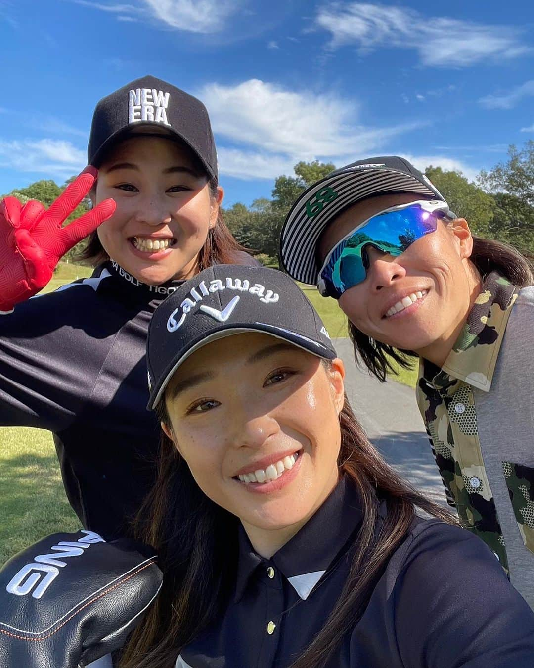 山田恵里さんのインスタグラム写真 - (山田恵里Instagram)「⛳️第1回ゴルフ研修会⛳️ 左初ラウンドは右初ラウンドより41打少なかったです😆😂笑 日々成長出来るように研究研究。 @hase.5  @m28t_1110  2人ともありがとう☺️🫰 第2回もよろしく⛳️   #一喜一憂  #忘れ物注意  #小銭持ち歩こう  #グリーンフォークプロ  #ゴルフって楽しい」10月26日 20時31分 - eriyamada19