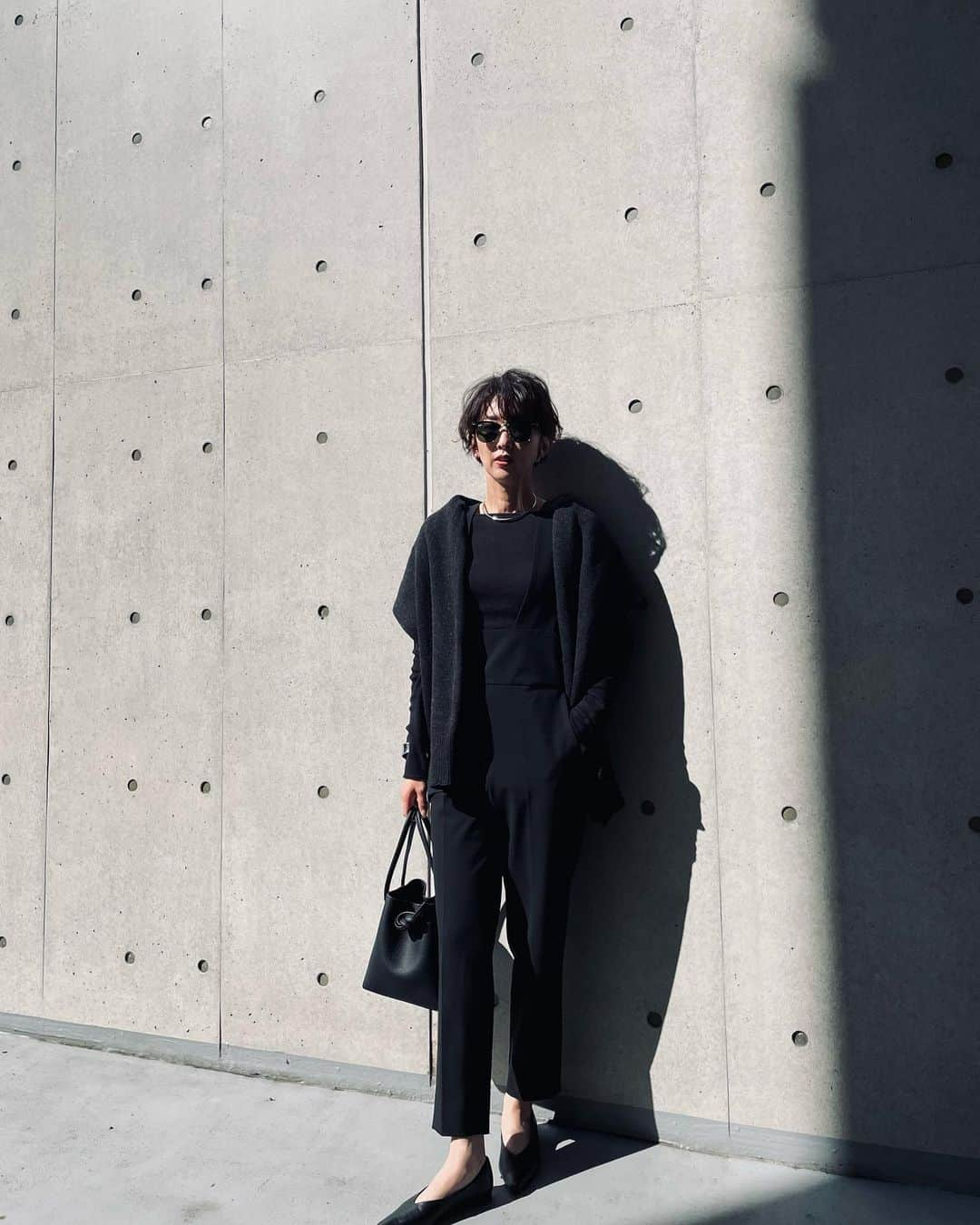 石井のり子さんのインスタグラム写真 - (石井のり子Instagram)「** All Black ✔︎  #allblack #fashion #coodinate #ootd #black #🖤」10月26日 20時55分 - noriko_nnnnn