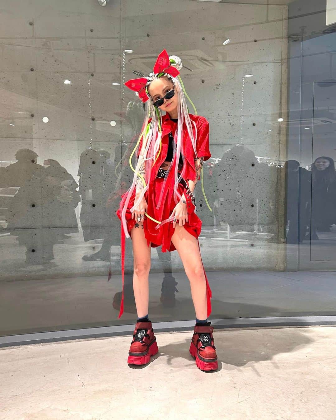 ナカオエリコのインスタグラム：「🌹」
