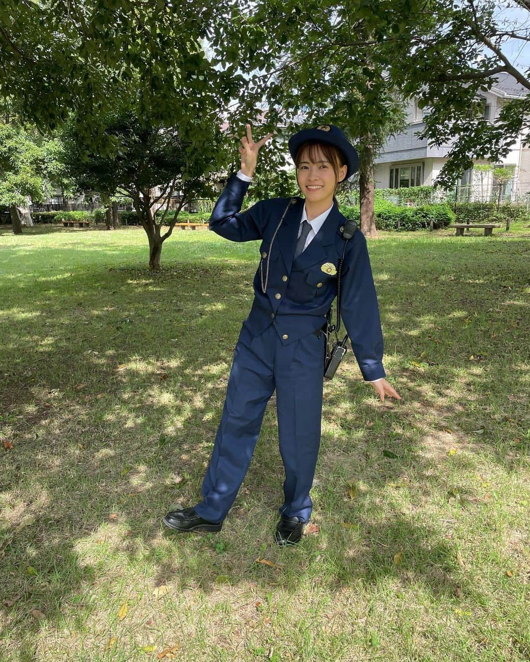 新條由芽のインスタグラム：「. 突破ファイル2時間スペシャル✨  ご視聴ありがとうございました！  先週に引き続き突破交番👮  今回は南原さんをゲストにお迎えしての交番でした👮 楽しい撮影でした🫶  TVerにて見逃し配信中🫶」
