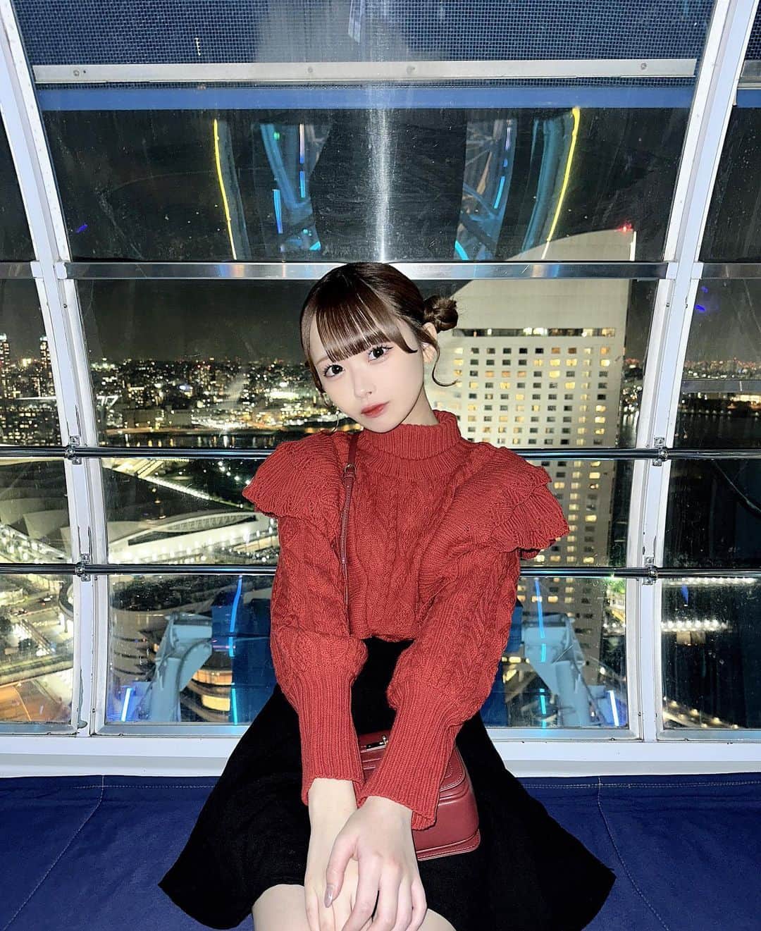 のインスタグラム：「久しぶりに観覧車乗った🎡」
